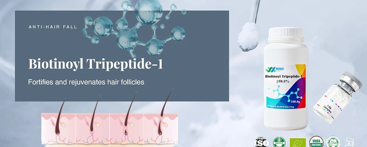 Biotinoyl Tripeptide-1 for hair Biotinoyl Tripeptide-1 for hair